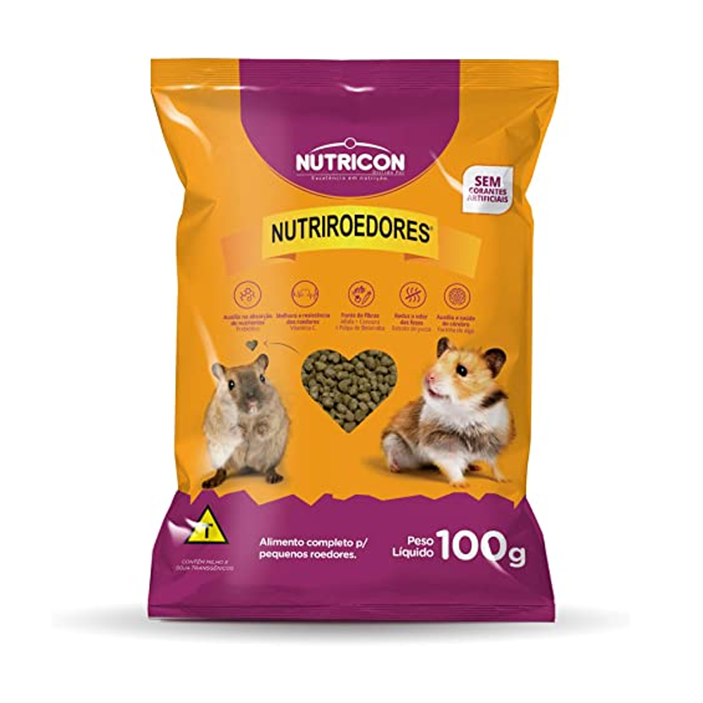 Ra O Nutricon Nutriroedores Para Hamster G